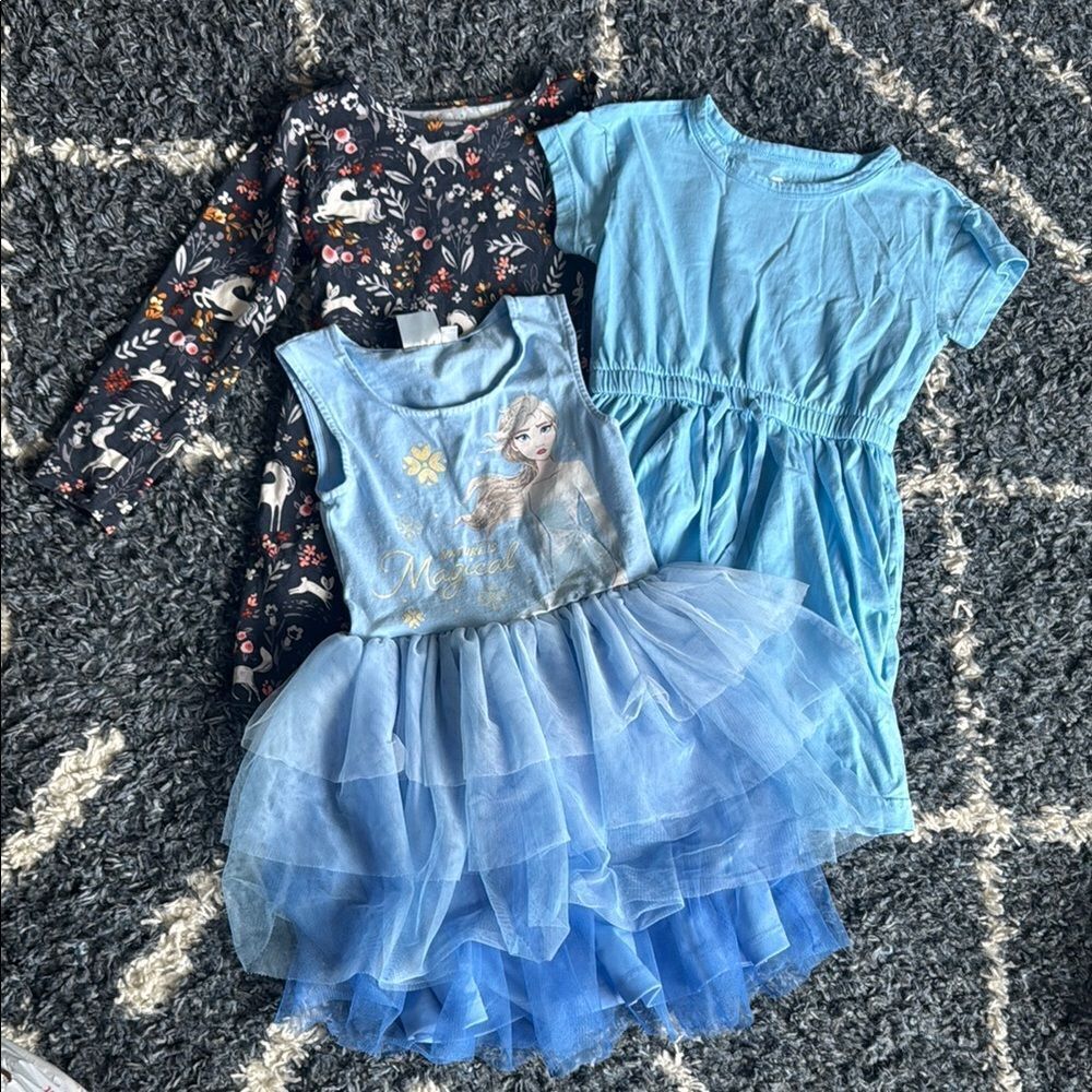Bundle of 3 Girls Dresses